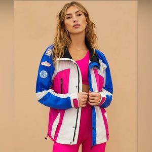 Beach Riot Glacier Windbreaker Colorblock Size Small NEW